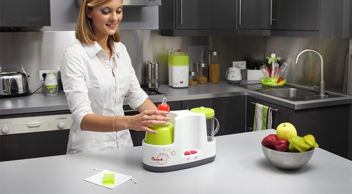 Des plats simples et rapides avec un robot cuiseur mixeur pour bébé